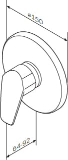 Душевой комплект AM.PM Gem 23 - 17