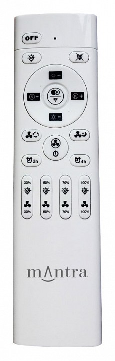 Светильник с вентилятором Mantra (люстры-вентиляторы) Nature 7809 - 2