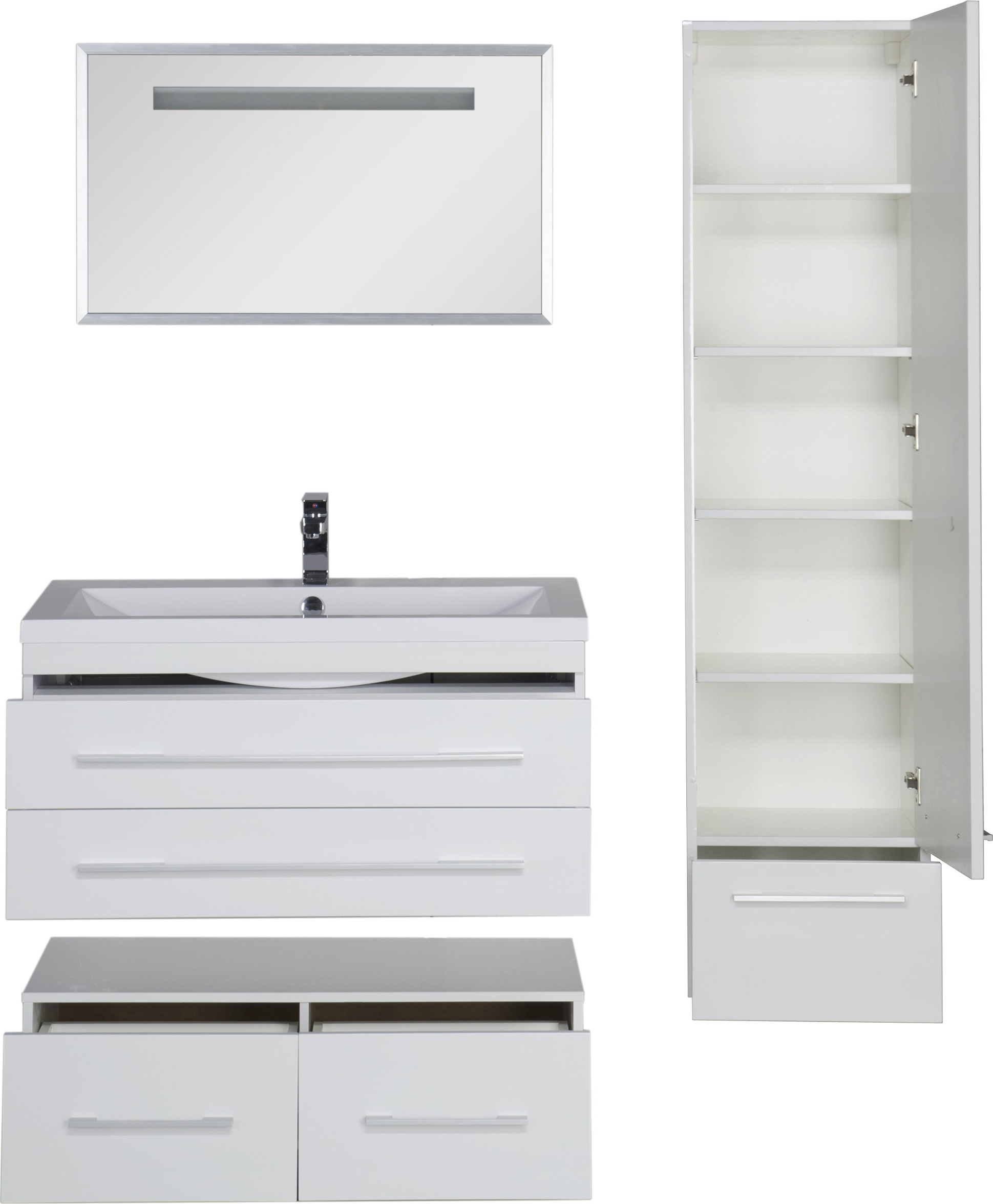 Мебель для ванной Aquanet Нота 90 белая 171492 - 33