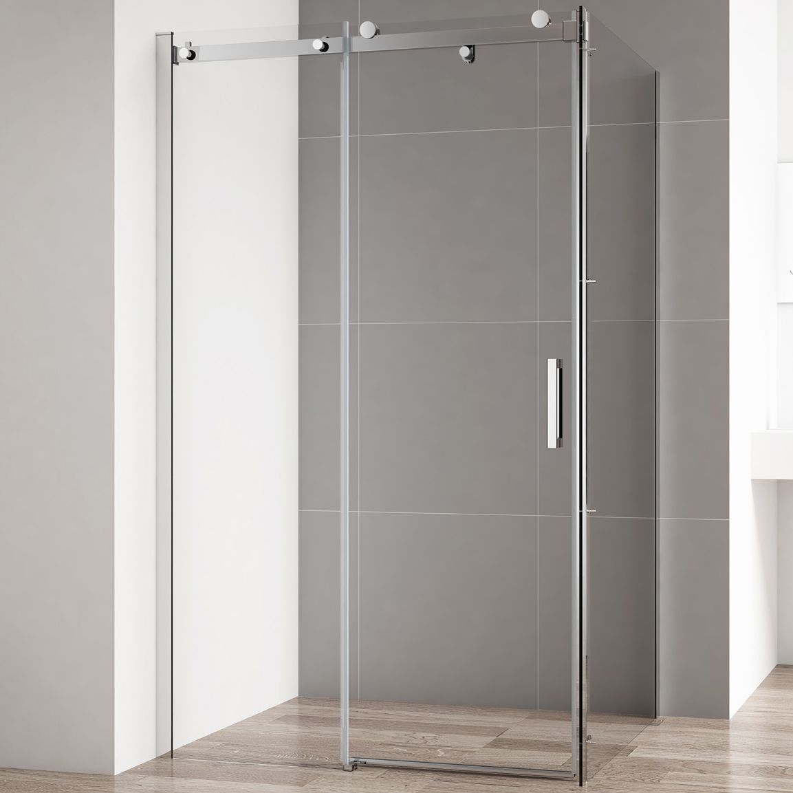 Душевой уголок Cezares Stylus Soft AH 1 160/100 C Cr STYLUS-SOFT-AH-1-160/100-C-Cr - 0