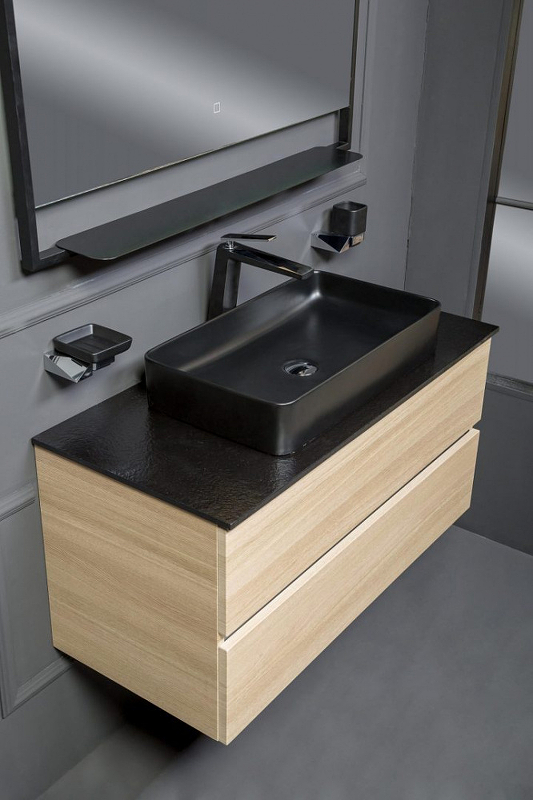 Тумба под раковину Armadi Art Vallessi 120 светлое дерево 837-120-L - 7