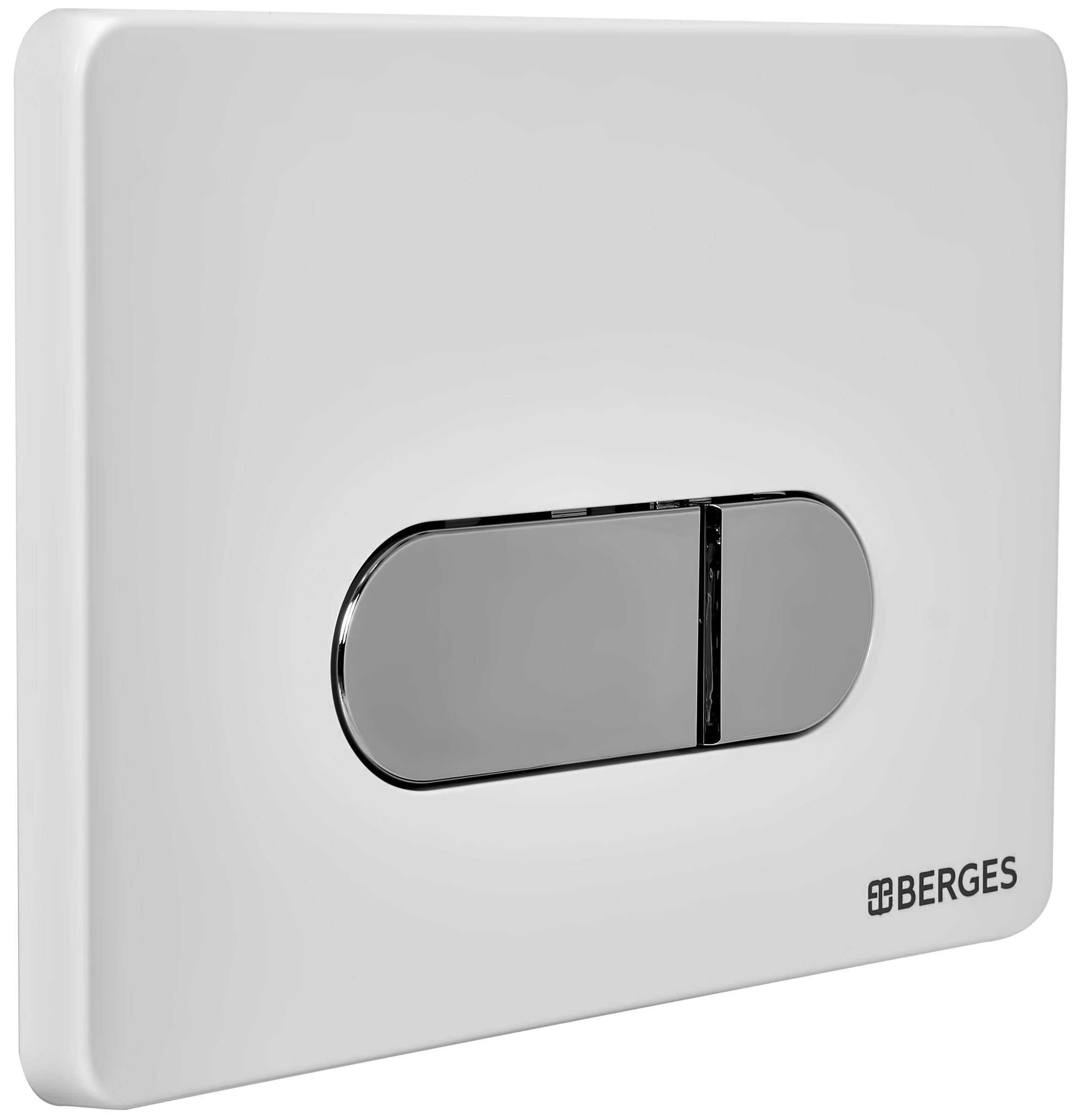 Система инсталляции для унитазов Berges Wasserhaus Novum D7 с кнопкой смыва хром 040237 - 2