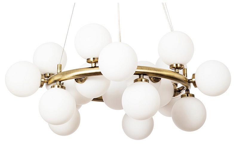 Подвесная люстра Arte Lamp Bolla-Piccolo A3988SP-20AB - 0