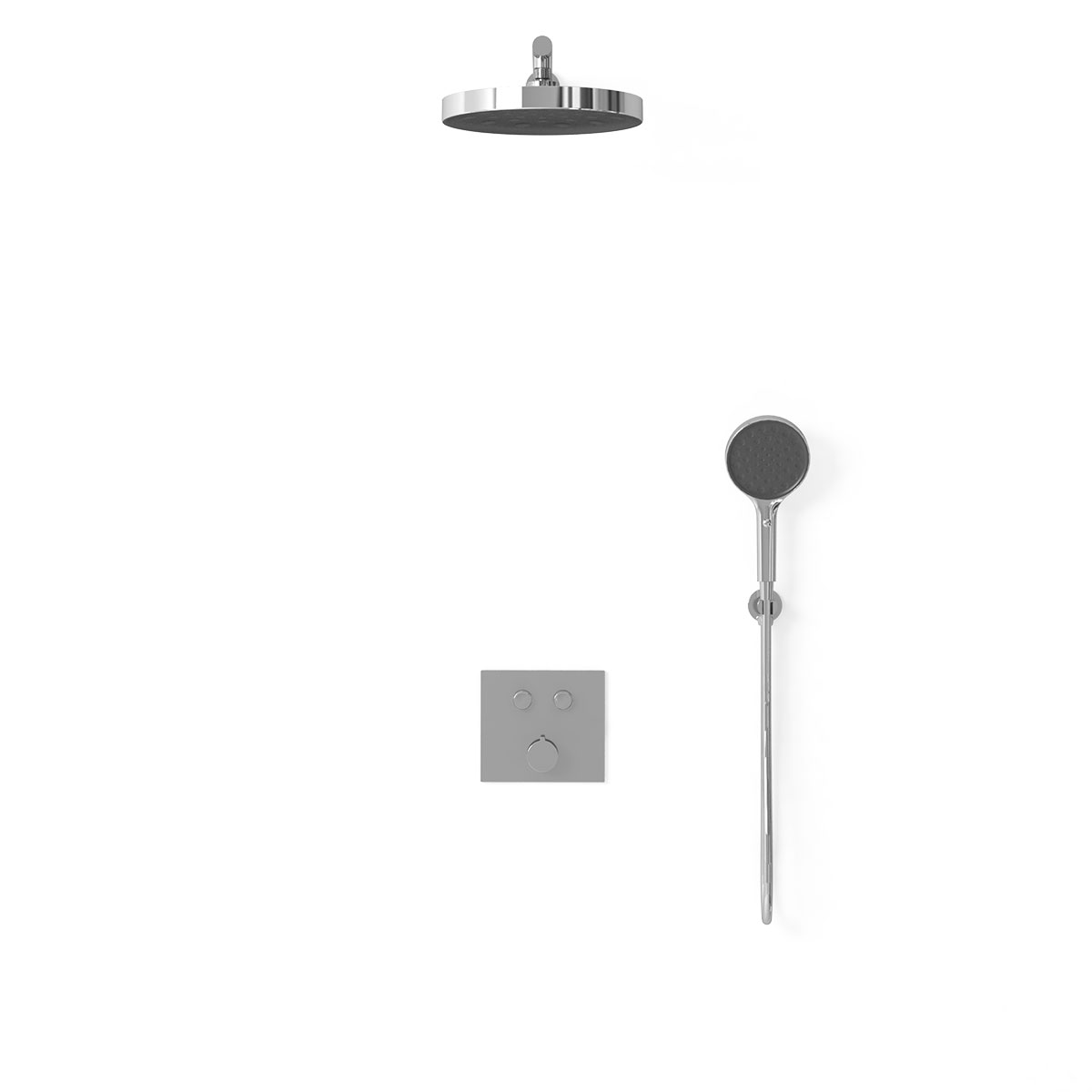 Душевой комплект Vincea Inspire с термостатом хром VSFW-4I212CH - 1