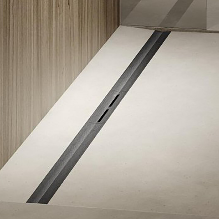 Профиль для душа TECEdrainprofile, 1200 мм, PVD Brushed stainless steel, black / сатин, черный 671221 - 0