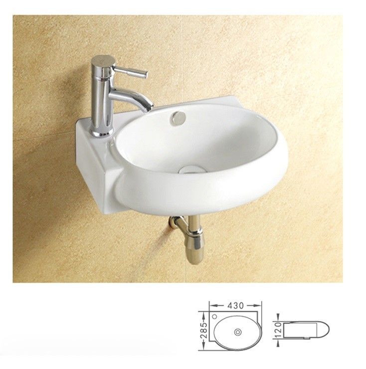 Раковина подвесная Ceramalux N белый  9100R - 8