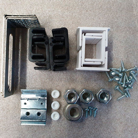 Комплект креплений для фронтальной панели Kolpa San для ванны 4000034 - 0