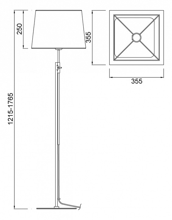 Торшер Mantra Habana 5311+5315 - 1
