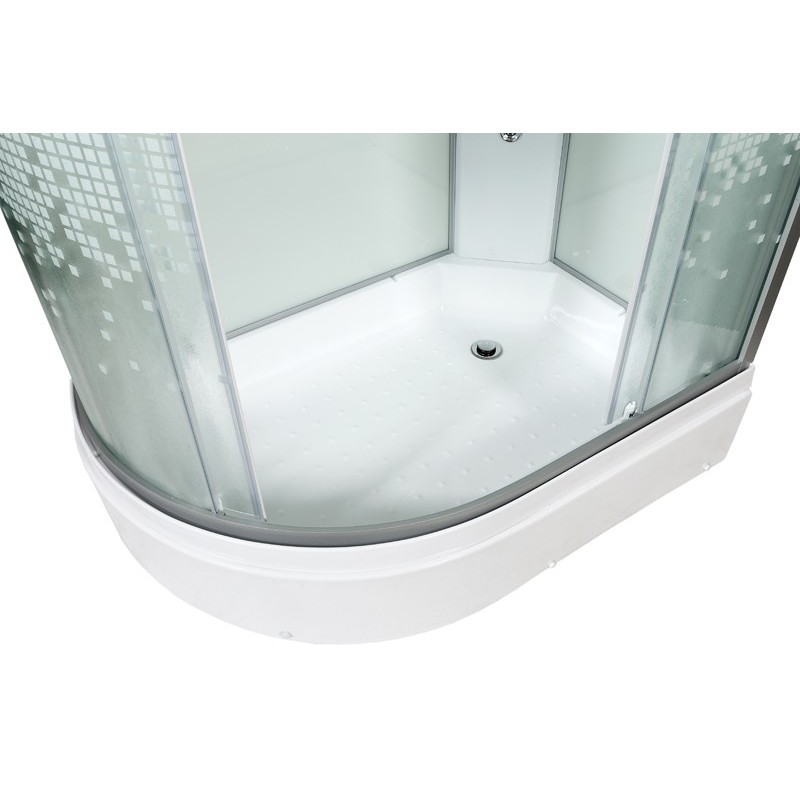 Душевая кабина Deto L 120х80 с гидромассажем, без крыши  L720RNGM - 6