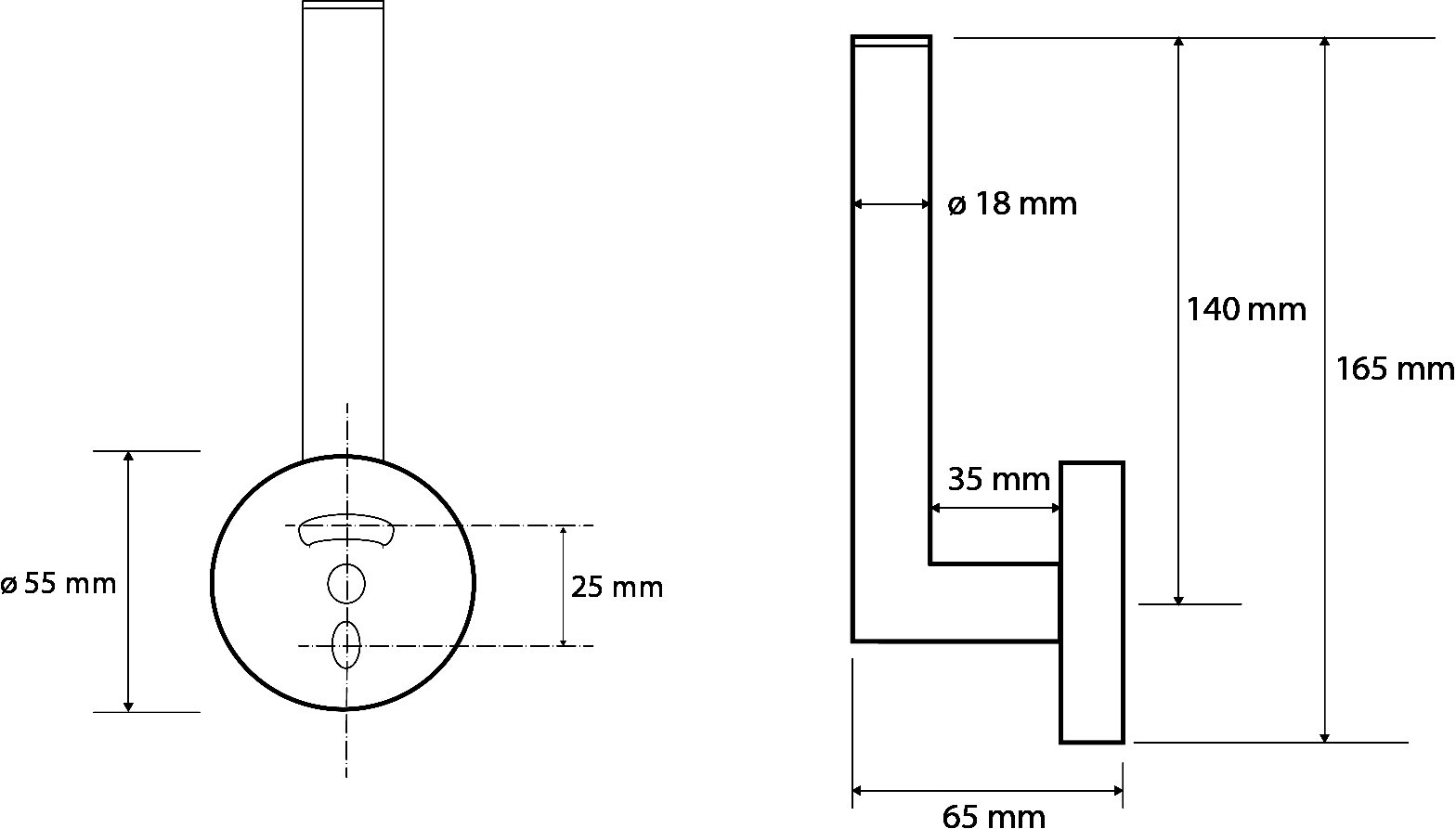 Держатель туалетной бумаги Bemeta Dark  104112030 - 2