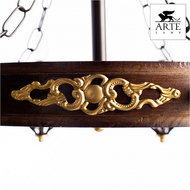 Подвесная люстра Arte Lamp Cartwheel A4550LM-8CK - 2