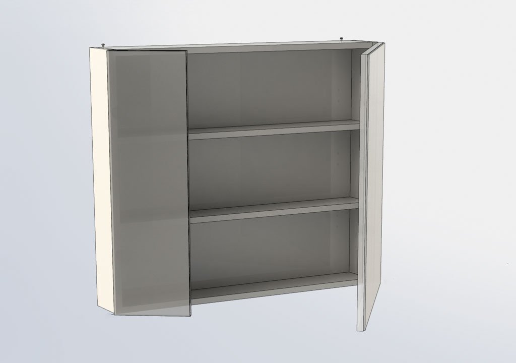 Зеркало-шкаф Aquanet Порто 80 белый 195728 - 8