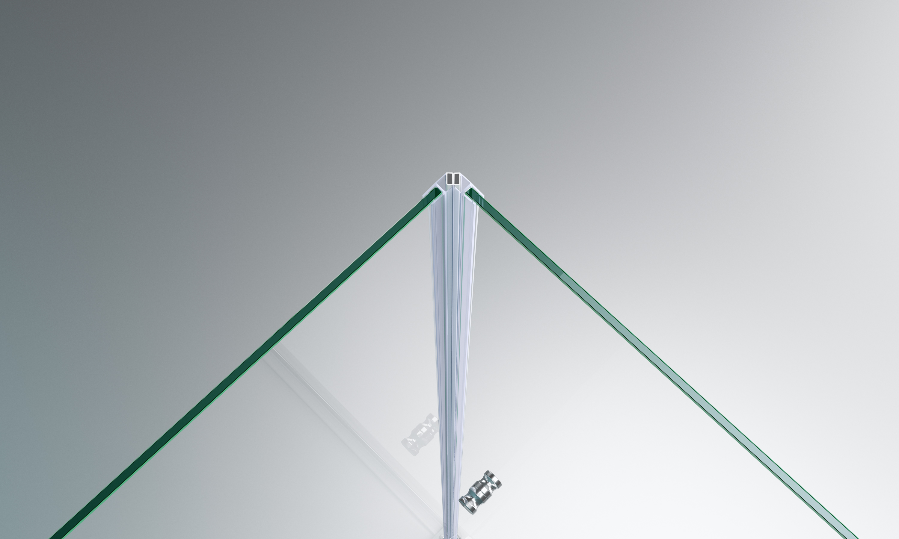 Душевой уголок BelBagno Etna 80х100 хром  ETNA-AH-1-80/100-C-Cr - 3