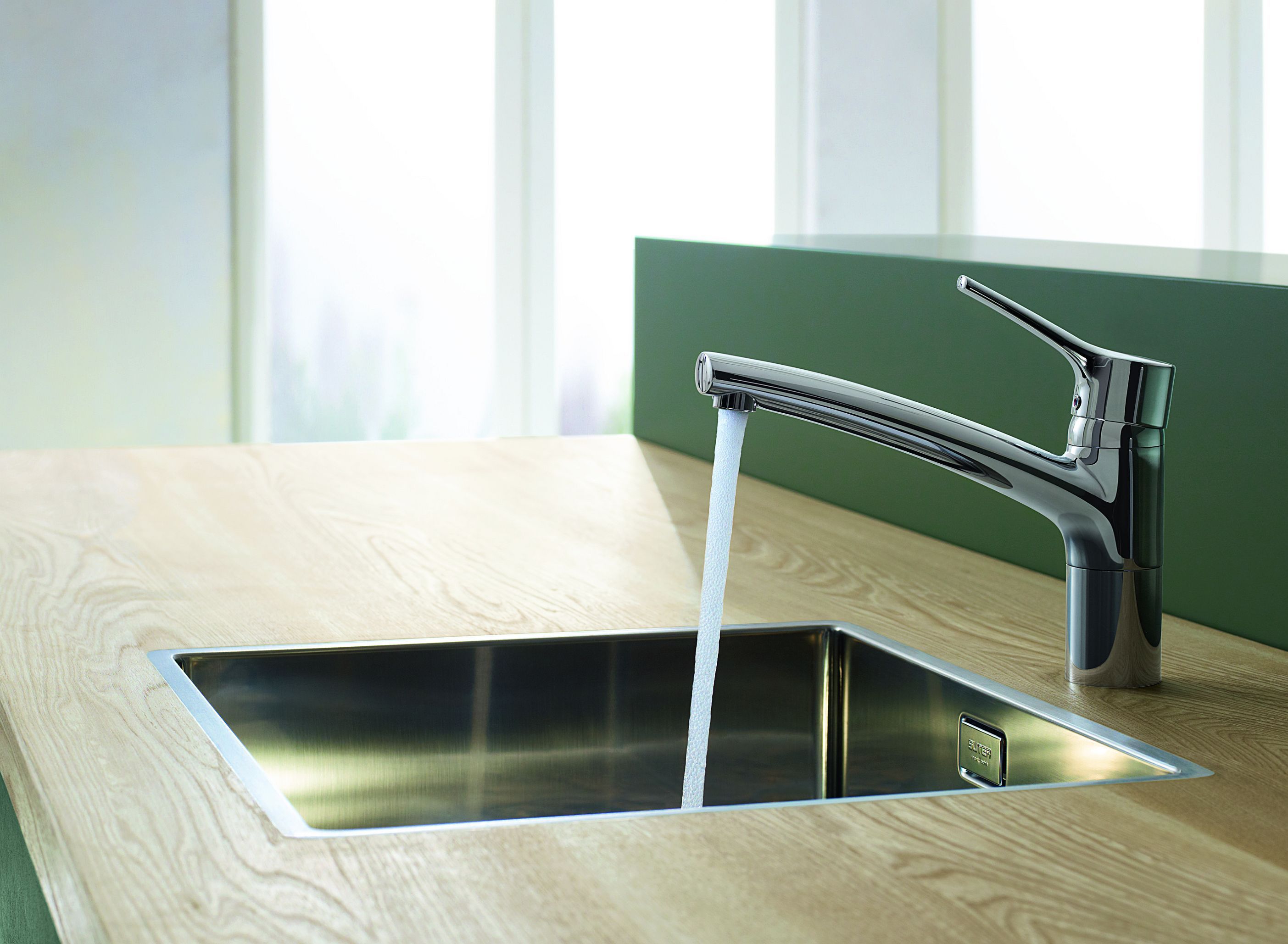 Смеситель для кухонной мойки Kludi  хром  335740575 - 1