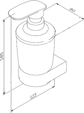 Дозатор AM.PM Sensation A3036900 - 2