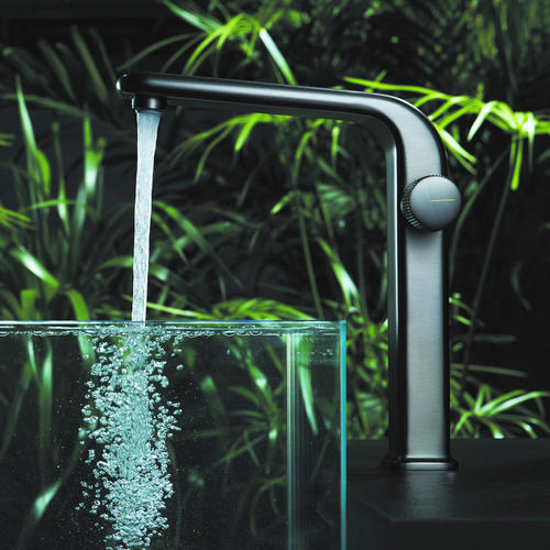 Смеситель для раковины Black&White Universell черный матовый 7640GM - 3