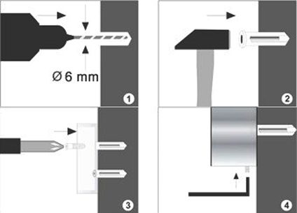 Ершик для унитаза WasserKRAFT Berkel хром K-6827 - 2