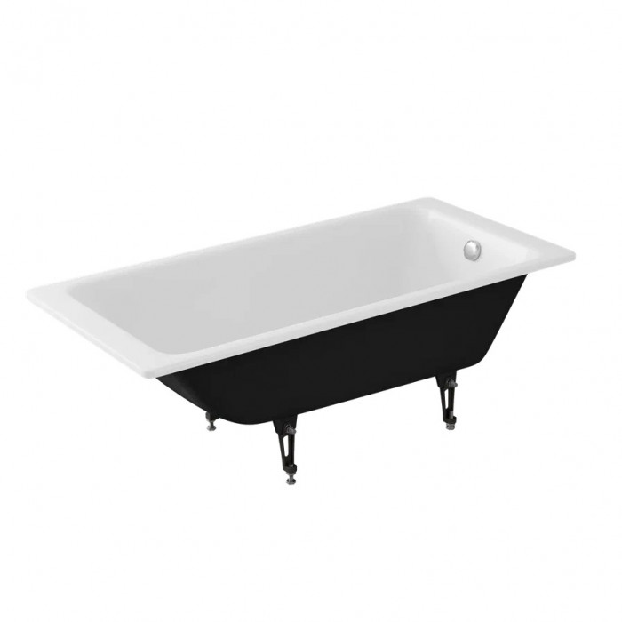 Ванна чугунная Delice Parallel 180х80 с антискользящим покрытием  DLR220506-AS - 1