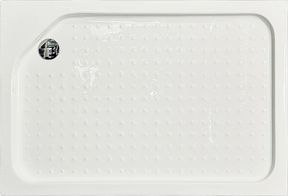 Душевой уголок Royal Bath HP 120x80 L с поддоном профиль черный стекло прозрачное RB8120HP-T-BL-L - 2