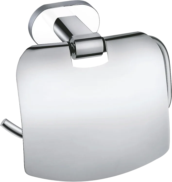 Держатель туалетной бумаги Rav Slezak Yukon хром - белый YUA0400CB - 0