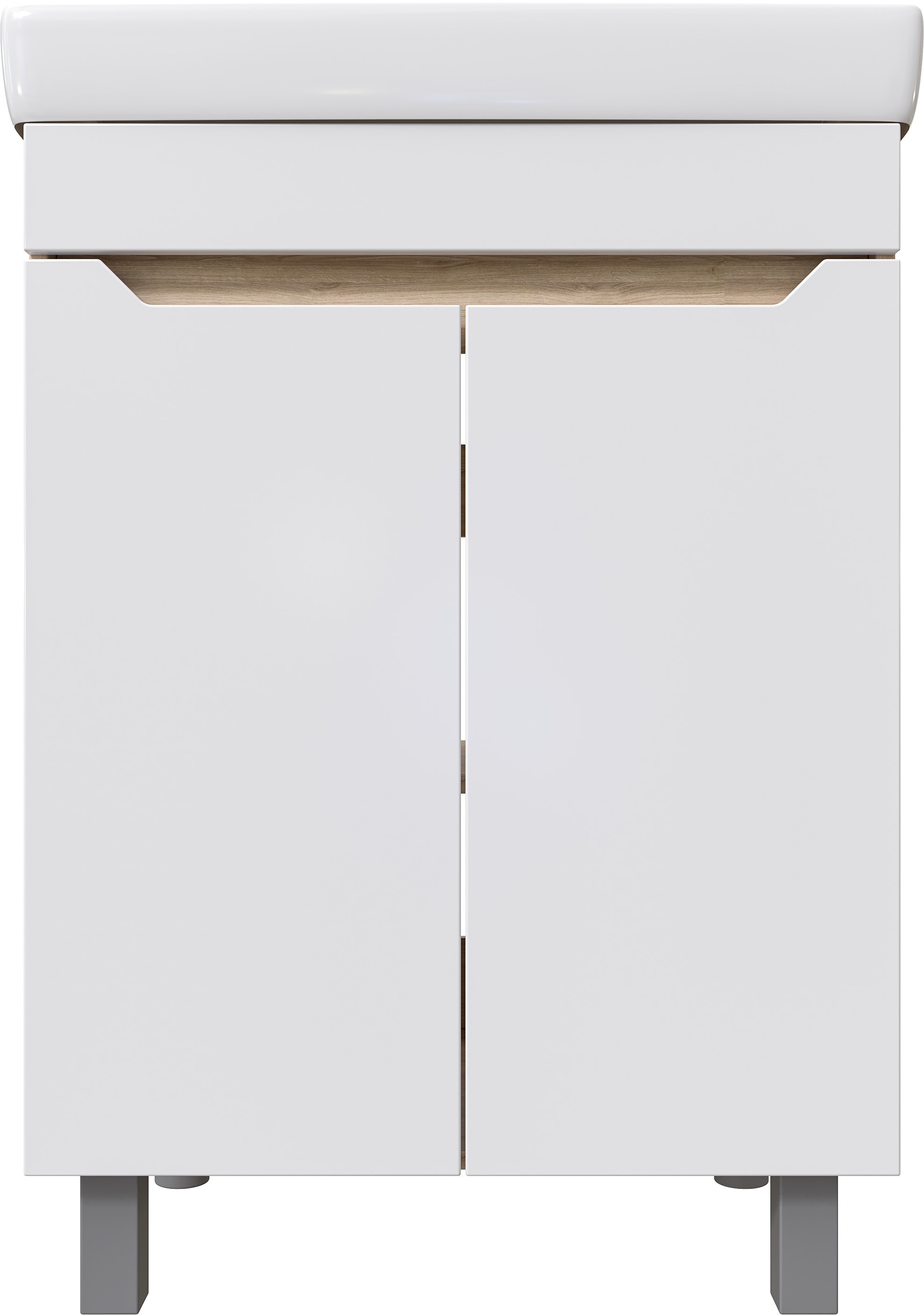 Тумба с раковиной DIWO Архангельск 60 дуб сонома 569755 - 0