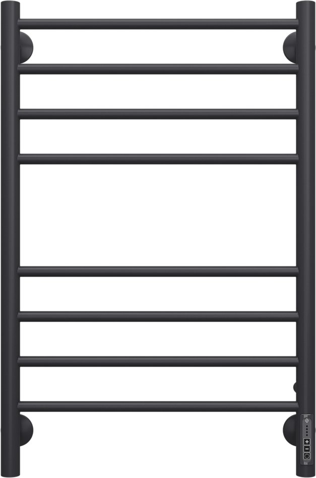 Электрический полотенцесушитель Terminus Аврора П8 500x800 Черный матовый 4670078527493 - 0