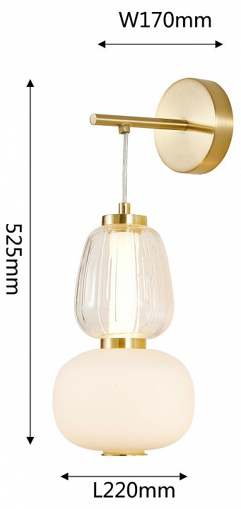 Бра Favourite Bella 4057-1W - 1