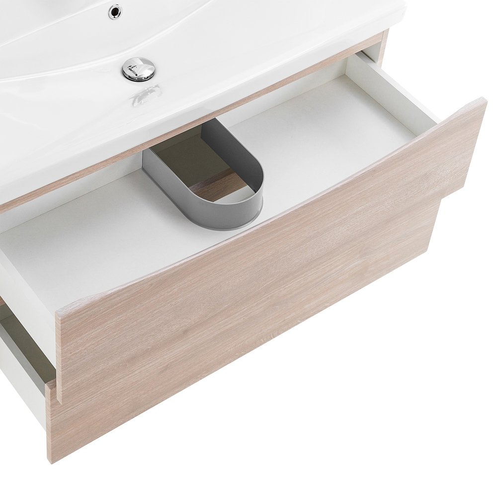 Комплект мебели Belbagno Marino-Cer 90 светлое дерево  - 9