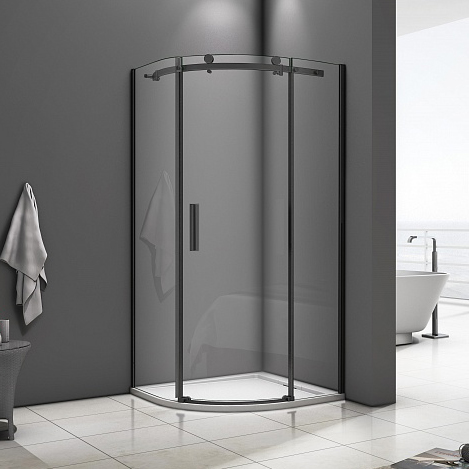 Душевой уголок Good Door Galaxy R-100-C-B ГЛ00017 - 0