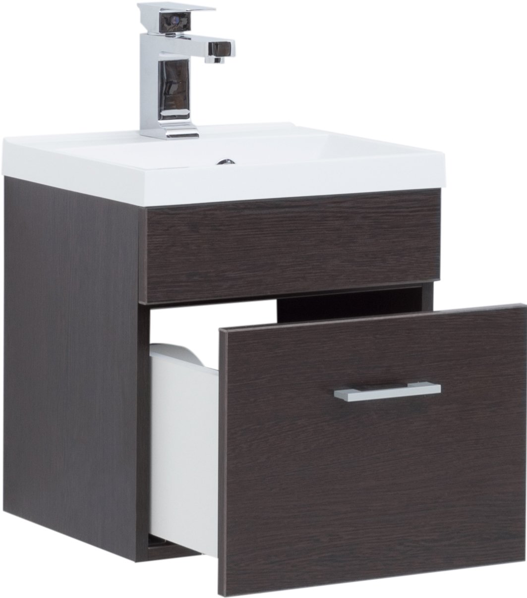 Тумба с раковиной Aquanet Нота 40 венге - 2