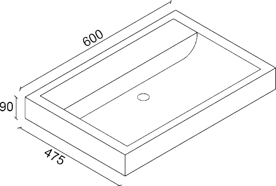 Мебельная раковина Misty Дрея Q60 191638 - 4