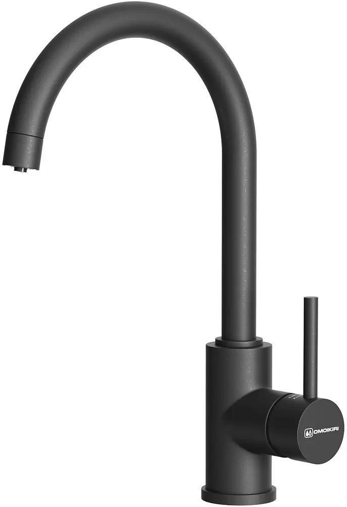 Смеситель для кухни Omoikiri Shinagawa черный  4994403 - 0
