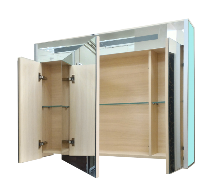 Джулия -105 Шкаф голубой зеркальный Л-Джу04105-0610 - 3