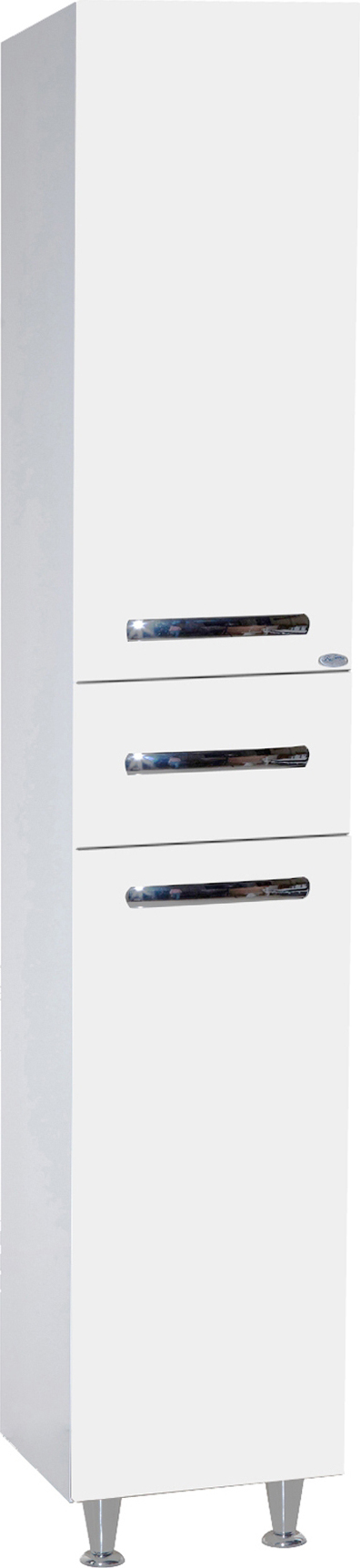 Шкаф-пенал Bellezza Рокко 35 белый универсальный 4623704090014 - 0