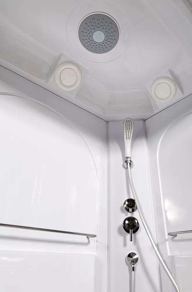 Душевая кабина Deto L 120х80 хром  L620R - 5