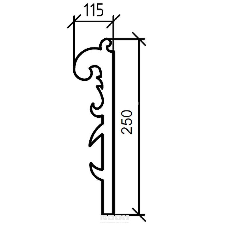 Ножки для тумбы Boheme Armadi Art Ajur nova 25 бронза 883-BR - 2