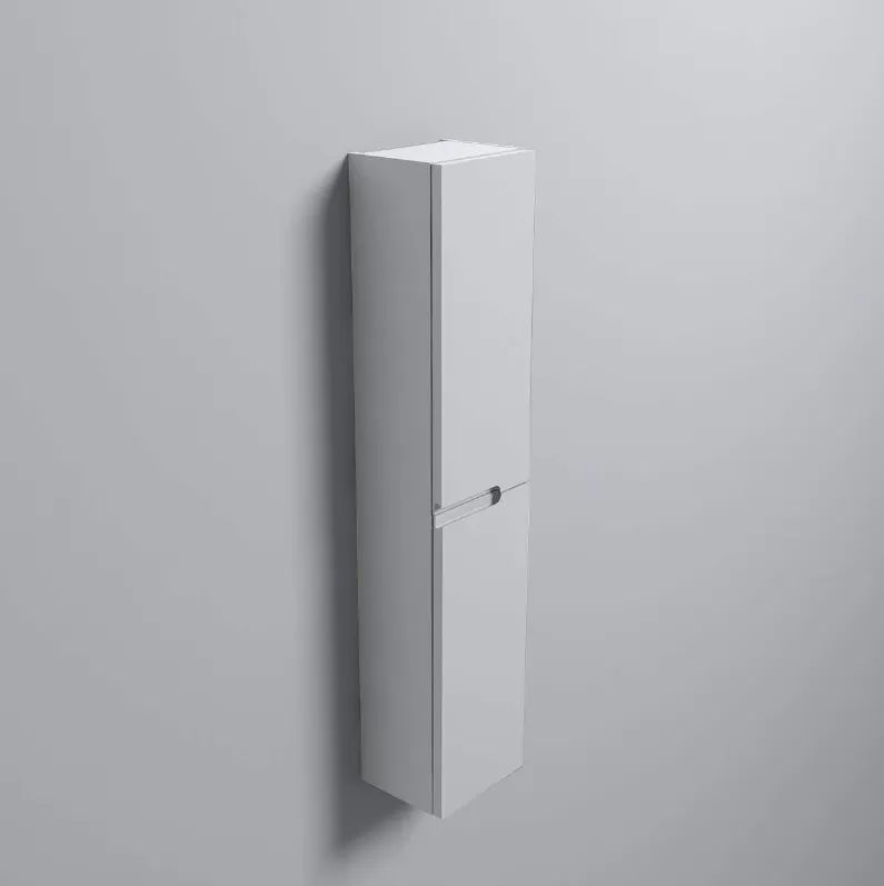 EB1892RRU-G1C Nona Колонна 147х34 см, шарниры справа, глянцевый белый - 2