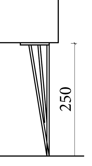 Ножки для пенала Armadi Art Lucido хром 775-025-CR - 1