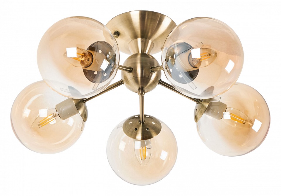 Люстра на штанге MyFar Kate MR1431-5C - 0