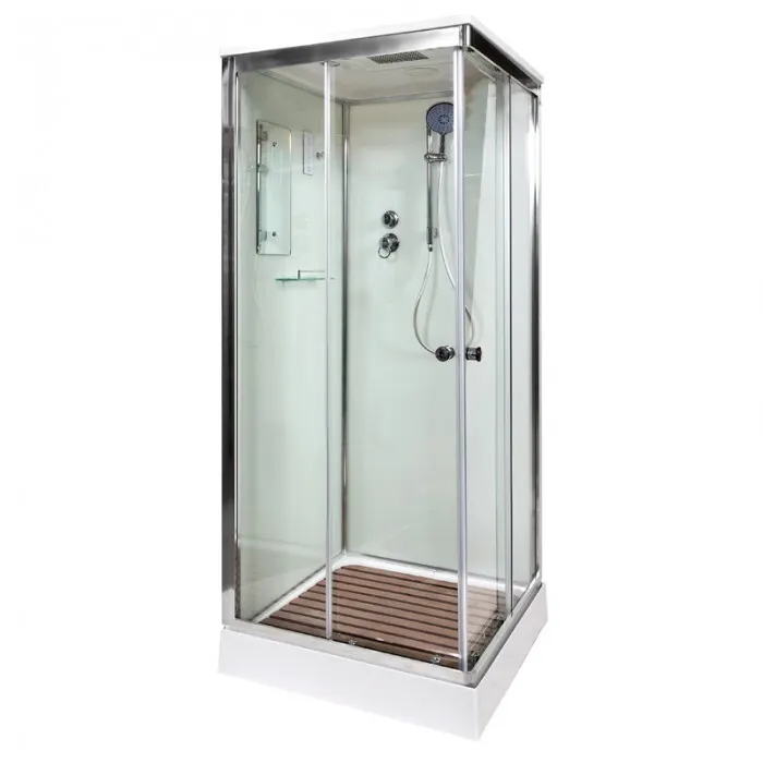 Душевая кабина Deto K 120х90 с электрикой, хром  K402SEL - 1