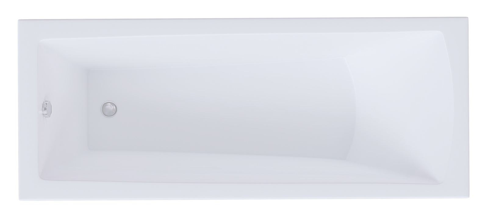 Акриловая ванна Aquatek Либра New 160х70 см LIB160N-0000006, белый - 0