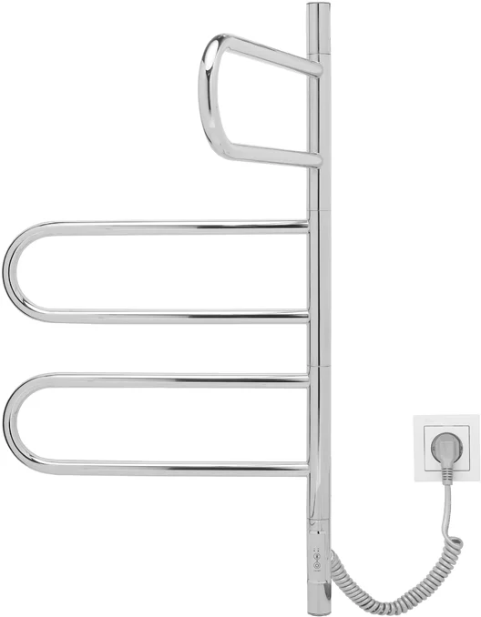 Полотенцесушитель электрический Vincea 44х80 хром VTD-1R2CE - 2