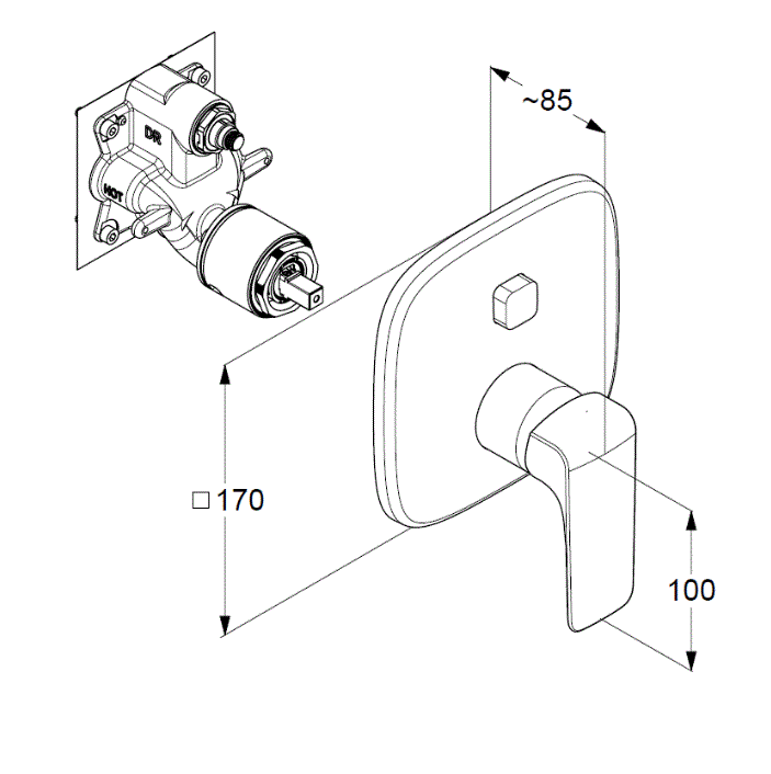 Душевой комплект Kludi Ameo 7 в 1 419300575	 416400575 - 1