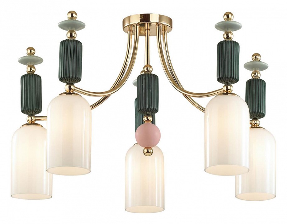 Потолочная люстра Odeon Light Classic Candy 4861/5C - 1