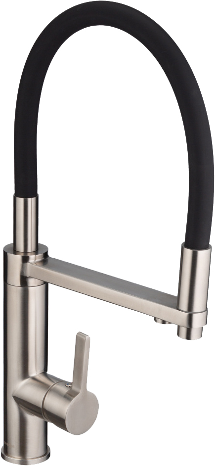 Смеситель для кухни Swedbe Selene Plus черный, нержавеющая сталь  8640 - 1