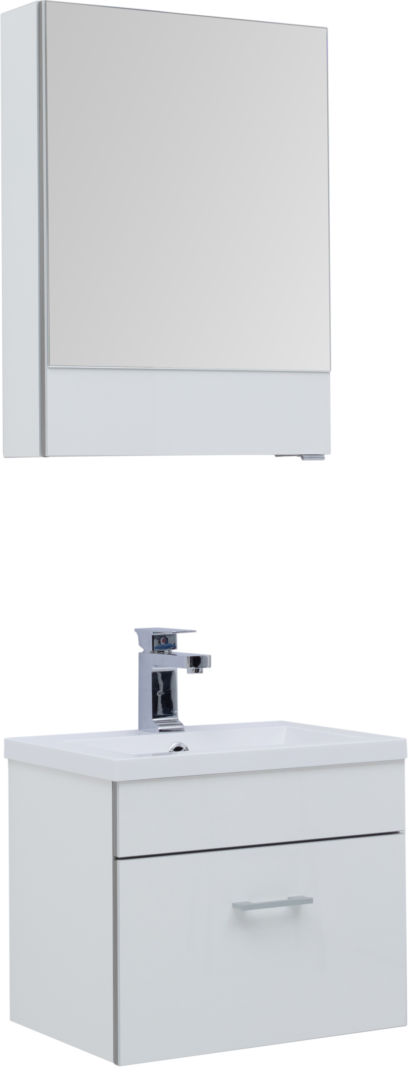 Тумба для комплекта Aquanet Верона 50 подвесная, белая 207765 - 1