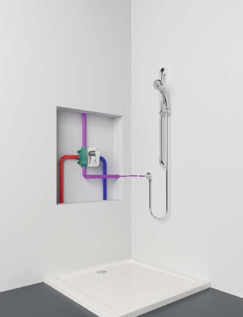 Смеситель Jacob Delafon Stillness E98711-CP для душа - 2