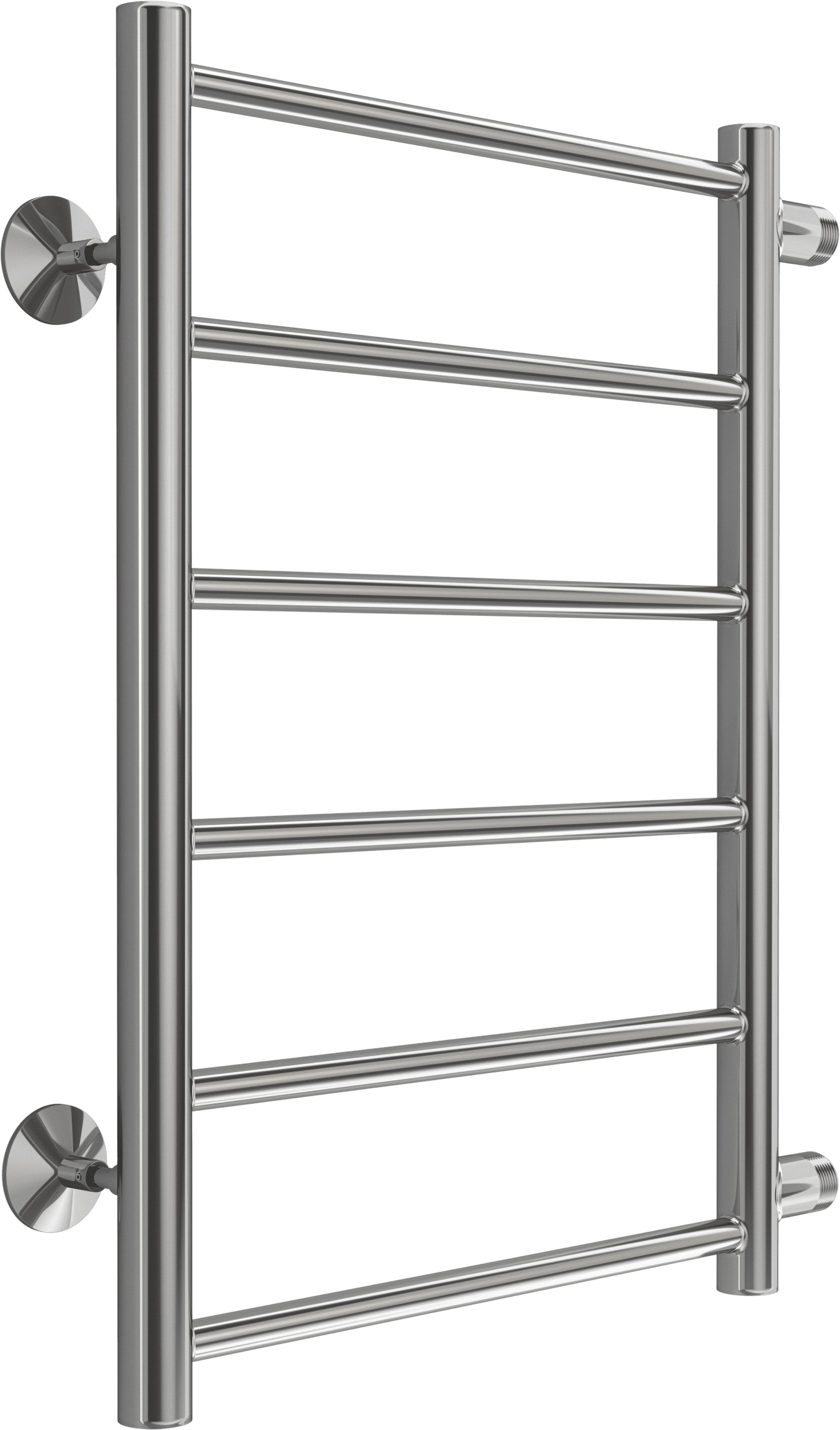 Водяной полотенцесушитель Terminus Аврора П6 400x600 Хром боковое подключение 4670078529862 - 1