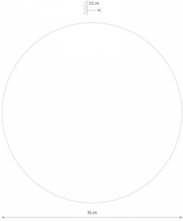 Накладной светильник Nowodvorski Ring Led L 10282 - 2