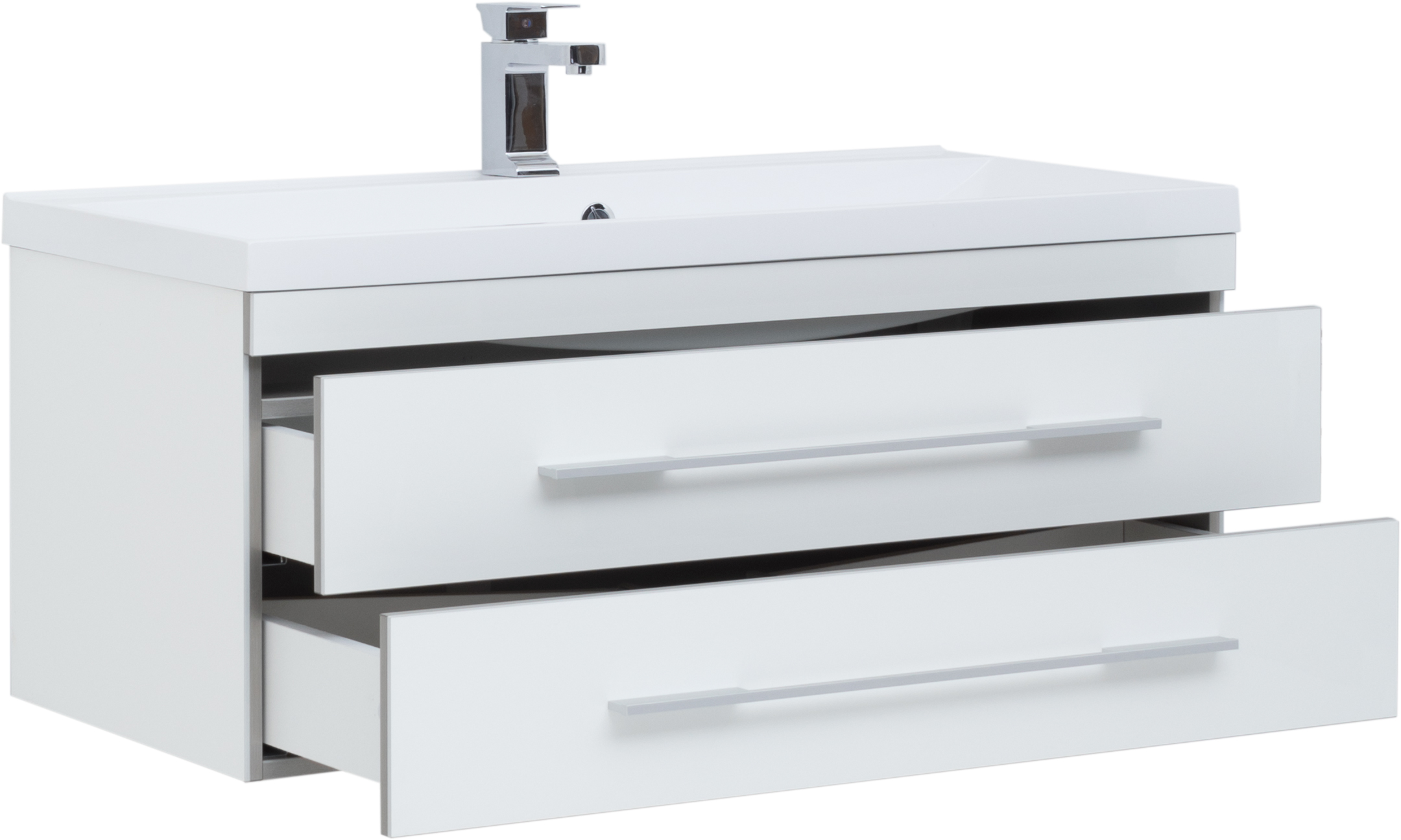 Мебель для ванной Aquanet Верона 100 подвесная белая - 2